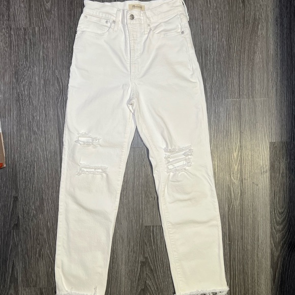 Madewell jeans white color size 26 - Picture 3 of 12